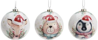 Eglutės burbulas XMAS HAT, 8 cm