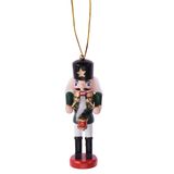 Eglutės dekoracijos NUTCRACKER, 12 cm, 3 vnt.