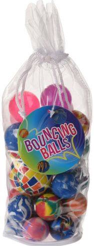 Šokinėjančių kamuoliukų rinkinys BOUNCING BALLS SET 30 vnt.