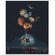 Tapyba pagal skaičius: NAMAS STRATOSFEROJE