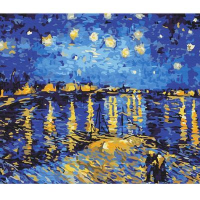 Tapyba pagal skaičius Van Gogas "ŽVAIGŽ