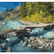 Tapyba pagal skaičius: KALNŲ MIESTELIS