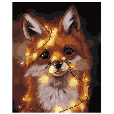 Tapyba pagal skaičius LAPĖ ŠVIESOJE