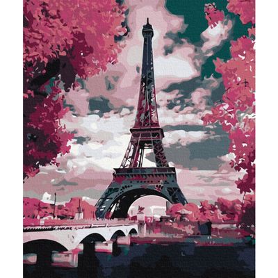 Tapyba pagal skaičius MAGNOLIJOS PARYŽIUJE 50x70cm