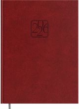 Darbo knyga A5 BALADEK 2026, lapas dienai bordo