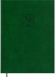 Darbo knyga A5 BALADEK 2026, lapas dienai tamsiai žalia