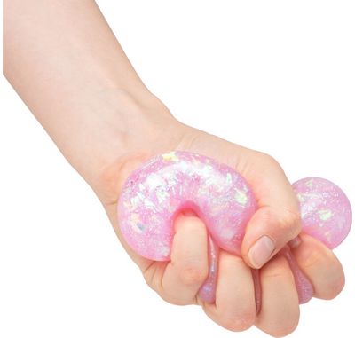 Antistresinis kamuoliukas SCRUNCHEMS SPARKLY SQUISH BALL įv. rūšys