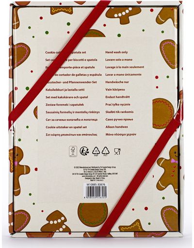 Dovanų rinkinys kepimui GINGERBREAD (formelės+mentelė)