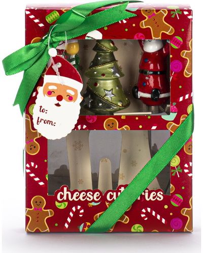 Stalo įrankiai sūriui XMAS CHEESE, 3vnt. C