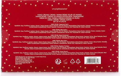 Rankų kremų rinkinys XMAS, 6x30 ml