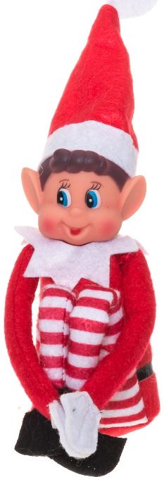 Elfas ELVES BEHAVIN' BADLY BOY ELF 30 cm