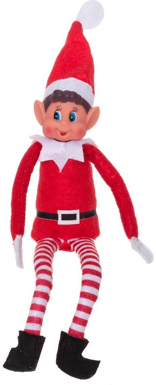 Elfas ELVES BEHAVIN' BADLY BOY ELF 30 cm