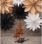 Kalėdinė dekoracija XMAS TREE LEATHER BROWN, 43 cm
