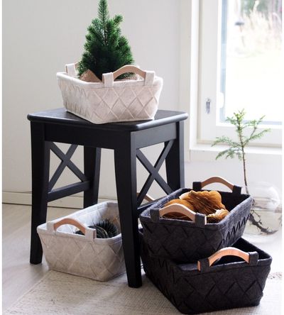 Krepšys WINTERIA FELT, 25x39 cm