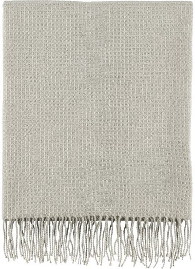 Pledas WAFFLE GREY, 127x152 cm