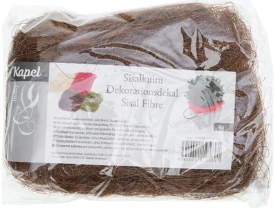 Sizalio pluoštas dovanoms pakuoti, įv.spalvos, 50g