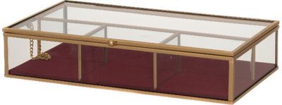 Papuošalų dėžutė GOLD/RED