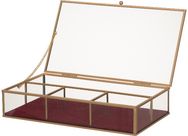 Papuošalų dėžutė GOLD/RED