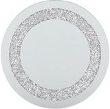 Žvakidė-padėklas BLING SILVER, 20 cm