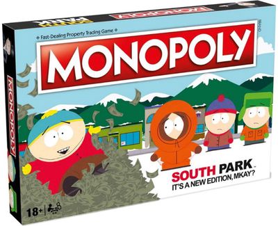 Stalo žaidimas MONOPOLY South Park (EN)