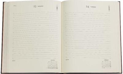 Darbo knyga PB 2023 Bavarian Wild Flower Day-at-a-Time Ultra