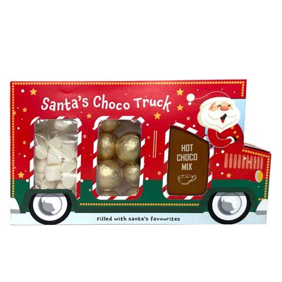 Kalėdiniai saldainiai ir gėrimas SANTA'S HOT CHOCOLATE TRUCK
