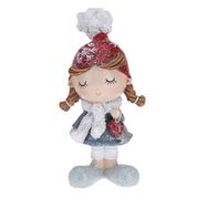 Kalėdinė dekoracija GIRL SITTING/STANDING, 8 cm