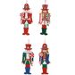 Eglutės pakabinama dekoracija NUTCRACKER, įv.rūšys, 15 cm