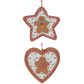 Kalėdinė pakabinama dekoracija GINGERBREAD ORNAMENT, įv. rūšys, 8,5 cm