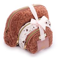 Kosmetinių rinkinys POSH+POP COZY, 3 vnt, Brown Teddy