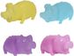 Žaislas didelis paršelis SQUEEZY PIG šviečia tamsoje ir skleidžia garsą
