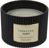 Žvakė stiklainėlyje TOBACCO/WOODEN, 8 cm