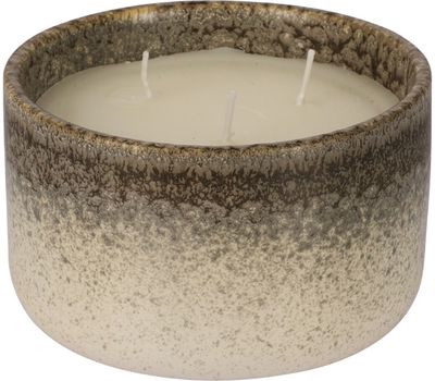 Kvepianti žvakė CERAMIC LAVENDER/TEA GINER, 12x7 cm