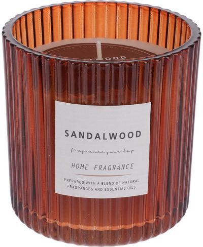 Žvakė stiklainyje CEDAR/SANDAL/PATCHOULI, 9 cm