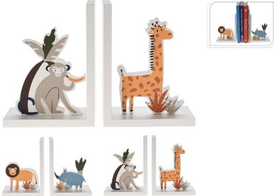 Knygų laikiklis ANIMAL WOOD, 28x19x9 cm