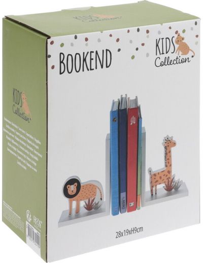 Knygų laikiklis ANIMAL WOOD, 28x19x9 cm
