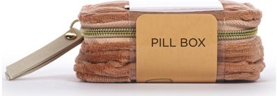 Vaistų dėžutė POSH+POP BROWN FUR