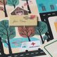 Stalo žaidimas LONDJI Postman, pocket format (EN)