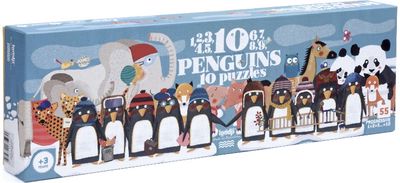 Dėlionė LONDJI 10 Penguins 55 det.