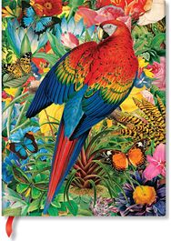 Užrašinė Hard TROPICAL GARDEN, Ultra, linijomis, 144 p.