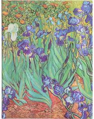 Užrašinė Hard VAN GOGH’S IRISES, Ultra, linijomis, 144 p.