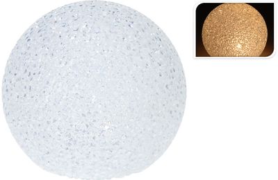 Dekoracija BALL WITH LED, 18 cm