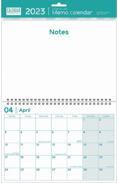 Kalendorius - planuoklis ESSENTIAL MEMO 2023 A3