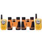 Racijų ir žiūronų rinkinys Levenhuk LabZZ WTT10 Orange