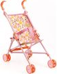 Lėlės POMEA vežimėlis skėtukas GĖLĖS 54 cm
