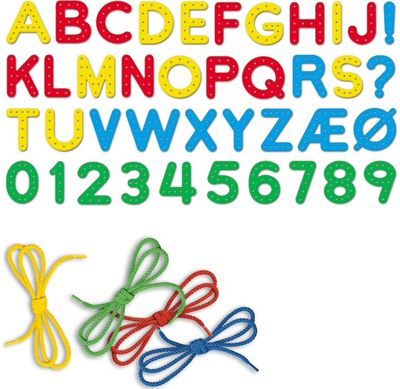 Lavinamasis žaidimas QUERCHETTI Montessori varstymo ABC+123