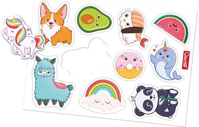 Magnetinė ir piešimo lenta QUERCHETTI su skaičias ir raidėmis