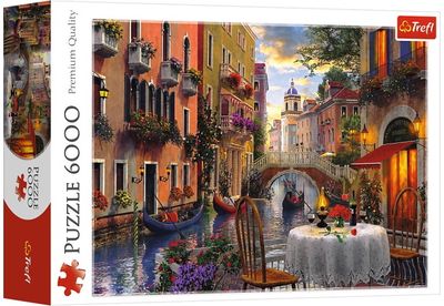 Dėlionė TREFL 6000 det. Romantiška vakarienė