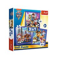 Dėlionių rinkinys TREFL 20+36+50 ŠUNIUKAI PATRULIAI / PAW PATROL