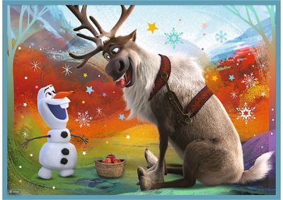 Dėlionių rinkinys TREFL 12+15+20+24 LEDO ŠALIS / FROZEN